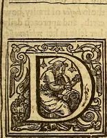 An illustration from The English gentleman; ; and The English gentlewoman: : both in one volume couched, and in one modell portrayed: to the living glory of their sexe, the lasting story of their worth. Being presented to present times for ornaments; commended to posterity for presidents. With A ladies love-lecture and a supplement lately annexed, and entituled The turtles triumph ... (1641)