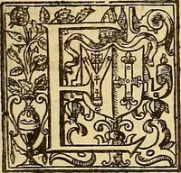 An illustration from The English gentleman; ; and The English gentlewoman: : both in one volume couched, and in one modell portrayed: to the living glory of their sexe, the lasting story of their worth. Being presented to present times for ornaments; commended to posterity for presidents. With A ladies love-lecture and a supplement lately annexed, and entituled The turtles triumph ... (1641)