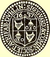 An illustration from English goldsmiths and their marks, a history of the goldsmiths and plate workers of England, Scotland, and Ireland; with over thirteen thousand marks reproduced in facsimile from authentic examples of plate and tables of date-letters and other hall-marks used in the assay offices of the United kingdom (1921)