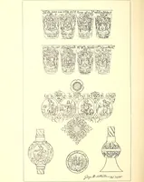An illustration from English goldsmiths and their marks, a history of the goldsmiths and plate workers of England, Scotland, and Ireland; with over thirteen thousand marks reproduced in facsimile from authentic examples of plate and tables of date-letters and other hall-marks used in the assay offices of the United kingdom (1921)