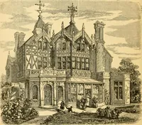 An illustration from The Englishman's house, from a cottage to a mansion. A practical guide to members of building societies, and all interested in selecting or building a house (1871)