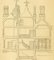 Picture 120 of 381 from The Englishman's house, from a cottage to a mansion. A practical guide to members of building societies, and all interested in selecting or building a house (1871), leaf 174