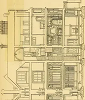 An illustration from The Englishman's house, from a cottage to a mansion. A practical guide to members of building societies, and all interested in selecting or building a house (1871)