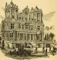 Picture 191 of 381 from The Englishman's house, from a cottage to a mansion. A practical guide to members of building societies, and all interested in selecting or building a house (1871), leaf 238