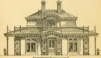 Picture 209 of 381 from The Englishman's house, from a cottage to a mansion. A practical guide to members of building societies, and all interested in selecting or building a house (1871), leaf 274