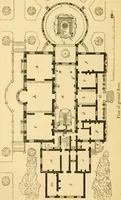 An illustration from The Englishman's house, from a cottage to a mansion. A practical guide to members of building societies, and all interested in selecting or building a house (1871)