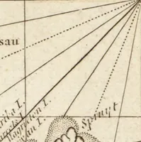 An illustration from The English pilot. [cartographic material] : The fourth book. Describing The West-India navigation, from Hudson's Bay to the River Amazones. Particularly delineating The Sea Coasts, Capes, Headlands, Rivers, Bays, Roads, Havens, Harbours, Streights, Rocks, Sands, Shoals, Banks, Depths of Water, and Anchorage, with all the Islands therein, as Jamaica, Cuba, Hispaniola, Barbadoes, Antigua, Bermudas, Porto Rico, and the rest of the Caribbee and Bahama Islands. Also, A new Description of Newfoundland, New England, New York, East and West New- Jersey, Dellawar Bay, Virginia, Maryland, Carolina. showing, The Courses and Distances from one Place to another; the Ebbing and Flowing of the Sea, the Setting of the Tides and Currents, &c. With many other Things necessary to be known in Navigation. (1775)