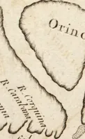 An illustration from The English pilot. [cartographic material] : The fourth book. Describing The West-India navigation, from Hudson's Bay to the River Amazones. Particularly delineating The Sea Coasts, Capes, Headlands, Rivers, Bays, Roads, Havens, Harbours, Streights, Rocks, Sands, Shoals, Banks, Depths of Water, and Anchorage, with all the Islands therein, as Jamaica, Cuba, Hispaniola, Barbadoes, Antigua, Bermudas, Porto Rico, and the rest of the Caribbee and Bahama Islands. Also, A new Description of Newfoundland, New England, New York, East and West New- Jersey, Dellawar Bay, Virginia, Maryland, Carolina. showing, The Courses and Distances from one Place to another; the Ebbing and Flowing of the Sea, the Setting of the Tides and Currents, &c. With many other Things necessary to be known in Navigation. (1775)