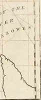 An illustration from The English pilot. [cartographic material] : The fourth book. Describing The West-India navigation, from Hudson's Bay to the River Amazones. Particularly delineating The Sea Coasts, Capes, Headlands, Rivers, Bays, Roads, Havens, Harbours, Streights, Rocks, Sands, Shoals, Banks, Depths of Water, and Anchorage, with all the Islands therein, as Jamaica, Cuba, Hispaniola, Barbadoes, Antigua, Bermudas, Porto Rico, and the rest of the Caribbee and Bahama Islands. Also, A new Description of Newfoundland, New England, New York, East and West New- Jersey, Dellawar Bay, Virginia, Maryland, Carolina. showing, The Courses and Distances from one Place to another; the Ebbing and Flowing of the Sea, the Setting of the Tides and Currents, &c. With many other Things necessary to be known in Navigation. (1775)