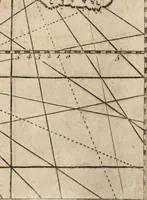 An illustration from The English pilot. [cartographic material] : The fourth book. Describing The West-India navigation, from Hudson's Bay to the River Amazones. Particularly delineating The Sea Coasts, Capes, Headlands, Rivers, Bays, Roads, Havens, Harbours, Streights, Rocks, Sands, Shoals, Banks, Depths of Water, and Anchorage, with all the Islands therein, as Jamaica, Cuba, Hispaniola, Barbadoes, Antigua, Bermudas, Porto Rico, and the rest of the Caribbee and Bahama Islands. Also, A new Description of Newfoundland, New England, New York, East and West New- Jersey, Dellawar Bay, Virginia, Maryland, Carolina. showing, The Courses and Distances from one Place to another; the Ebbing and Flowing of the Sea, the Setting of the Tides and Currents, &c. With many other Things necessary to be known in Navigation. (1775)