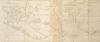 An illustration from The English pilot. [cartographic material] : The fourth book. Describing The West-India navigation, from Hudson's Bay to the River Amazones. Particularly delineating The Sea Coasts, Capes, Headlands, Rivers, Bays, Roads, Havens, Harbours, Streights, Rocks, Sands, Shoals, Banks, Depths of Water, and Anchorage, with all the Islands therein, as Jamaica, Cuba, Hispaniola, Barbadoes, Antigua, Bermudas, Porto Rico, and the rest of the Caribbee and Bahama Islands. Also, A new Description of Newfoundland, New England, New York, East and West New- Jersey, Dellawar Bay, Virginia, Maryland, Carolina. showing, The Courses and Distances from one Place to another; the Ebbing and Flowing of the Sea, the Setting of the Tides and Currents, &c. With many other Things necessary to be known in Navigation. (1775)