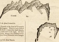 Picture 63 of 133 from The English pilot. [cartographic material] : The fourth book. Describing The West-India navigation, from Hudson's Bay to the River Amazones. Particularly delineating The Sea Coasts, Capes, Headlands, Rivers, Bays, Roads, Havens, Harbours, Streights, Rocks, Sands, Shoals, Banks, Depths of Water, and Anchorage, with all the Islands therein, as Jamaica, Cuba, Hispaniola, Barbadoes, Antigua, Bermudas, Porto Rico, and the rest of the Caribbee and Bahama Islands. Also, A new Description of Newfoundland, New England, New York, East and West New- Jersey, Dellawar Bay, Virginia, Maryland, Carolina. showing, The Courses and Distances from one Place to another; the Ebbing and Flowing of the Sea, the Setting of the Tides and Currents, &c. With many other Things necessary to be known in Navigation. (1775), leaf 56