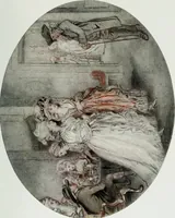 An illustration from English society of the eighteenth century in contemporary art (1907)
