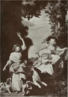 An illustration from English society of the eighteenth century in contemporary art (1907)