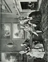 An illustration from English society of the eighteenth century in contemporary art (1907)