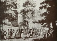 An illustration from English society of the eighteenth century in contemporary art (1907)