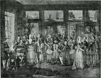 An illustration from English society of the eighteenth century in contemporary art (1907)