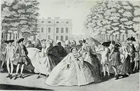 An illustration from English society of the eighteenth century in contemporary art (1907)