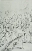 An illustration from English society of the eighteenth century in contemporary art (1907)