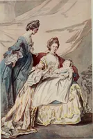 An illustration from English society of the eighteenth century in contemporary art (1907)