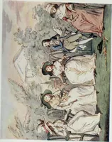 An illustration from English society of the eighteenth century in contemporary art (1907)