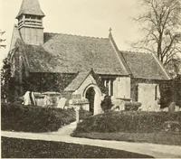 An illustration from The English village church : exteriors and interiors (1921)