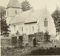 An illustration from The English village church : exteriors and interiors (1921)