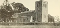 An illustration from The English village church : exteriors and interiors (1921)