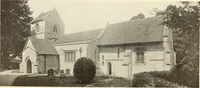 An illustration from The English village church : exteriors and interiors (1921)