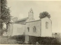 An illustration from The English village church : exteriors and interiors (1921)