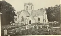 An illustration from The English village church : exteriors and interiors (1921)