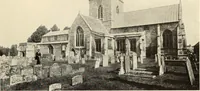 An illustration from The English village church : exteriors and interiors (1921)