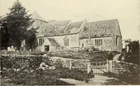 An illustration from The English village church : exteriors and interiors (1921)