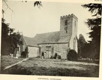 An illustration from The English village church : exteriors and interiors (1921)