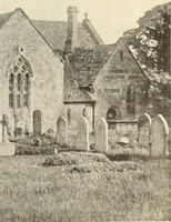 An illustration from The English village church : exteriors and interiors (1921)