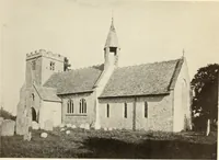 An illustration from The English village church : exteriors and interiors (1921)