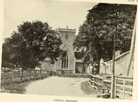 An illustration from The English village church : exteriors and interiors (1921)
