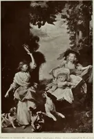 An illustration from English society of the eighteenth century in contemporary art (1907)