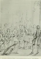 An illustration from English society of the eighteenth century in contemporary art (1907)