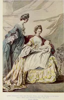An illustration from English society of the eighteenth century in contemporary art (1907)