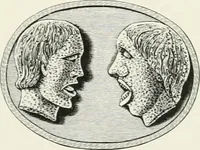 An illustration from Engraved gems; their history and place in art, in which is embodied the author's former treatise, with extensive revisions and additions; reminiscences of travels in the pursuit and acquisition of engraved gems ... to which is added a descriptive list of the author's cabinet of gems, forming a compend of Greek and Roman classics and antiquities .. (1889)