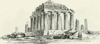An illustration from Engraved gems; their history and place in art, in which is embodied the author's former treatise, with extensive revisions and additions; reminiscences of travels in the pursuit and acquisition of engraved gems ... to which is added a descriptive list of the author's cabinet of gems, forming a compend of Greek and Roman classics and antiquities .. (1889)
