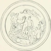 An illustration from Engraved gems; their history and place in art, in which is embodied the author's former treatise, with extensive revisions and additions; reminiscences of travels in the pursuit and acquisition of engraved gems ... to which is added a descriptive list of the author's cabinet of gems, forming a compend of Greek and Roman classics and antiquities .. (1889)