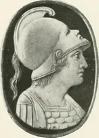An illustration from Engraved gems; their history and place in art, in which is embodied the author's former treatise, with extensive revisions and additions; reminiscences of travels in the pursuit and acquisition of engraved gems ... to which is added a descriptive list of the author's cabinet of gems, forming a compend of Greek and Roman classics and antiquities .. (1889)