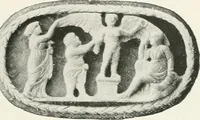 Picture 148 of 269 from Engraved gems; their history and place in art, in which is embodied the author's former treatise, with extensive revisions and additions; reminiscences of travels in the pursuit and acquisition of engraved gems ... to which is added a descriptive list of the author's cabinet of gems, forming a compend of Greek and Roman classics and antiquities .. (1889), leaf 487