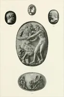 An illustration from Engraved gems; their history and place in art, in which is embodied the author's former treatise, with extensive revisions and additions; reminiscences of travels in the pursuit and acquisition of engraved gems ... to which is added a descriptive list of the author's cabinet of gems, forming a compend of Greek and Roman classics and antiquities .. (1889)