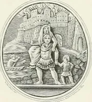 Picture 209 of 269 from Engraved gems; their history and place in art, in which is embodied the author's former treatise, with extensive revisions and additions; reminiscences of travels in the pursuit and acquisition of engraved gems ... to which is added a descriptive list of the author's cabinet of gems, forming a compend of Greek and Roman classics and antiquities .. (1889), leaf 585