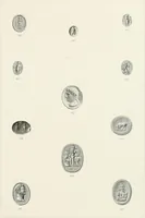 An illustration from Engraved gems; their history and place in art, in which is embodied the author's former treatise, with extensive revisions and additions; reminiscences of travels in the pursuit and acquisition of engraved gems ... to which is added a descriptive list of the author's cabinet of gems, forming a compend of Greek and Roman classics and antiquities .. (1889)
