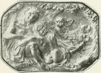 An illustration from Engraved gems; their history and place in art, in which is embodied the author's former treatise, with extensive revisions and additions; reminiscences of travels in the pursuit and acquisition of engraved gems ... to which is added a descriptive list of the author's cabinet of gems, forming a compend of Greek and Roman classics and antiquities .. (1889)