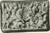 An illustration from Engraved gems; their history and place in art, in which is embodied the author's former treatise, with extensive revisions and additions; reminiscences of travels in the pursuit and acquisition of engraved gems ... to which is added a descriptive list of the author's cabinet of gems, forming a compend of Greek and Roman classics and antiquities .. (1889)